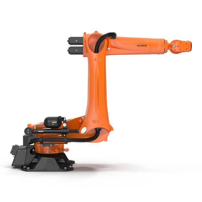 Kuka Robot KR QUANTEC Ultra Rigged 3D model