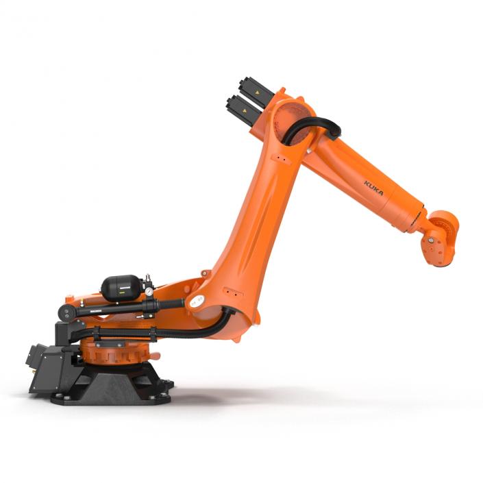 Kuka Robot KR QUANTEC Ultra Rigged 3D model