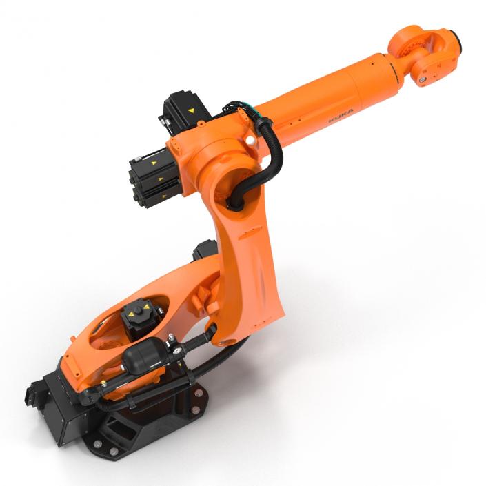 Kuka Robot KR QUANTEC Ultra Rigged 3D model