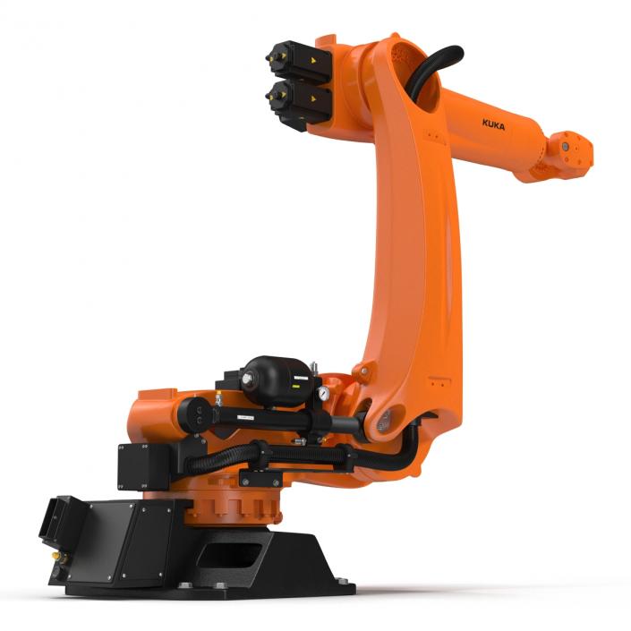 Kuka Robot KR QUANTEC Ultra Rigged 3D model