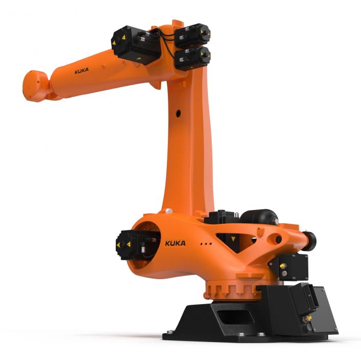 Kuka Robot KR QUANTEC Ultra Rigged 3D model