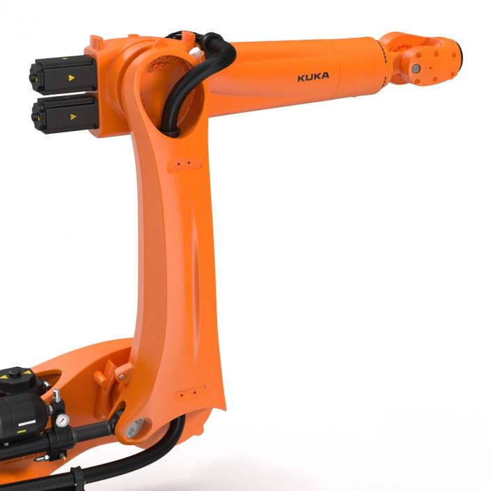 Kuka Robot KR QUANTEC Ultra Rigged 3D model