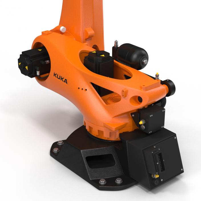 Kuka Robot KR QUANTEC Ultra Rigged 3D model