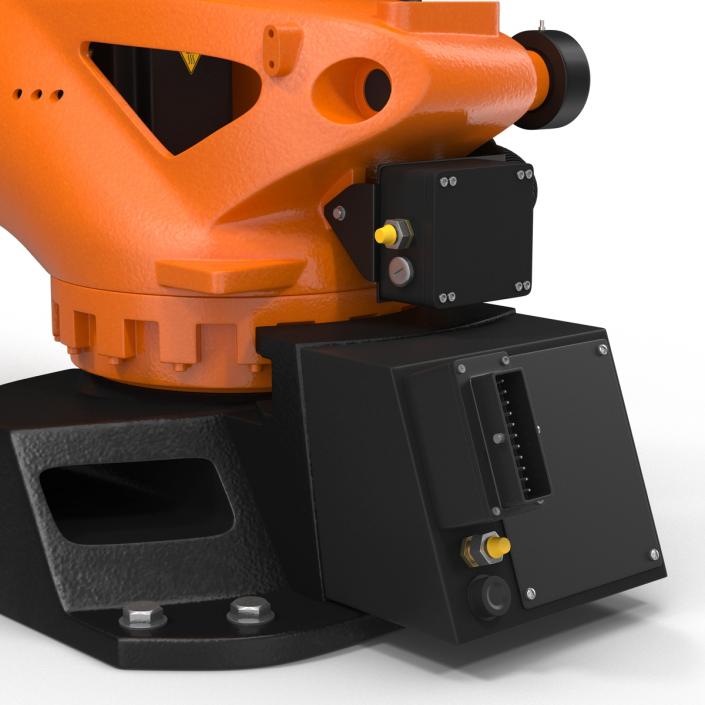 Kuka Robot KR QUANTEC Ultra Rigged 3D model