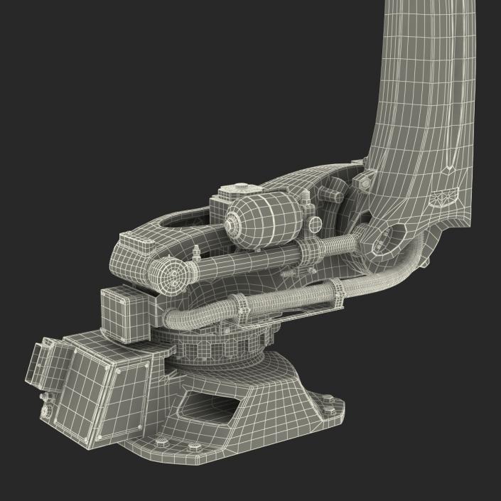 Kuka Robot KR QUANTEC Ultra Rigged 3D model