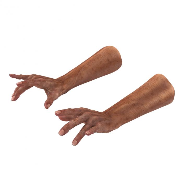 3D model Old Man Hands Pose 3