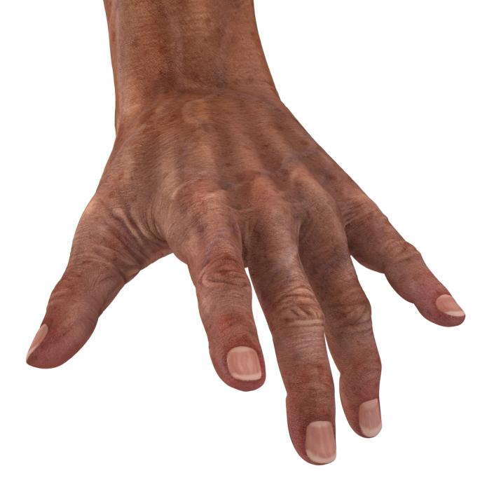 3D model Old Man Hands Pose 3