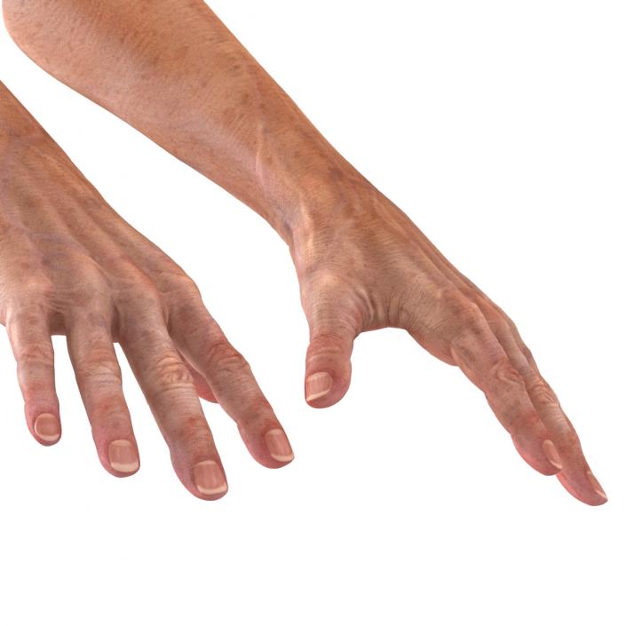 3D model Old Man Hands 2