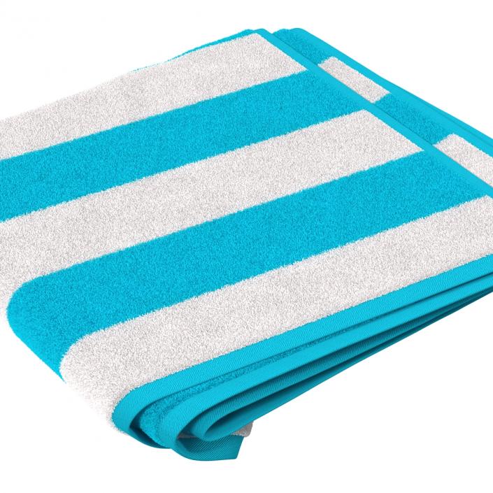 3D Beach Towel 2 model