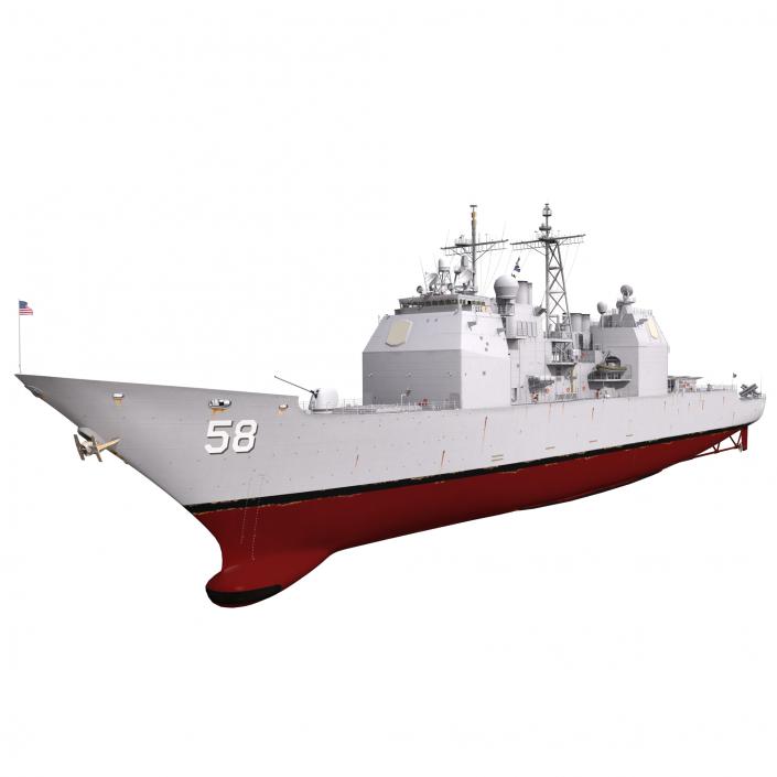 3D model Philippine Sea CG-58