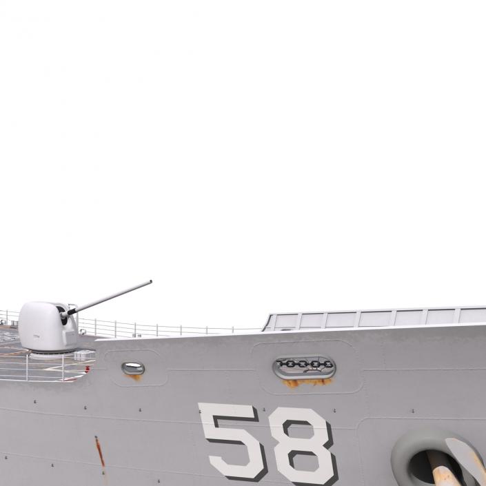 3D model Philippine Sea CG-58