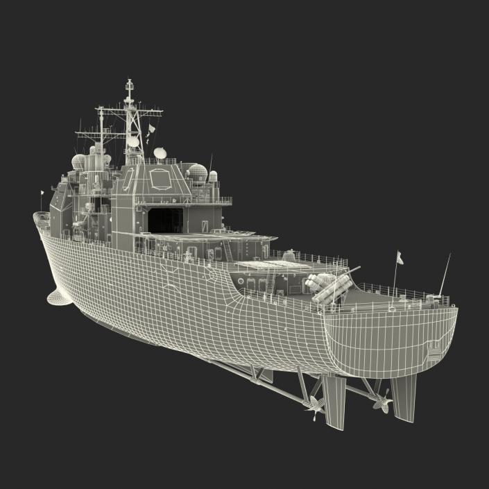 3D model Philippine Sea CG-58