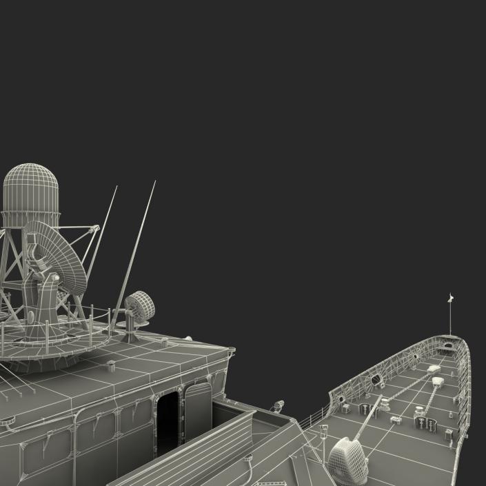 3D model Philippine Sea CG-58