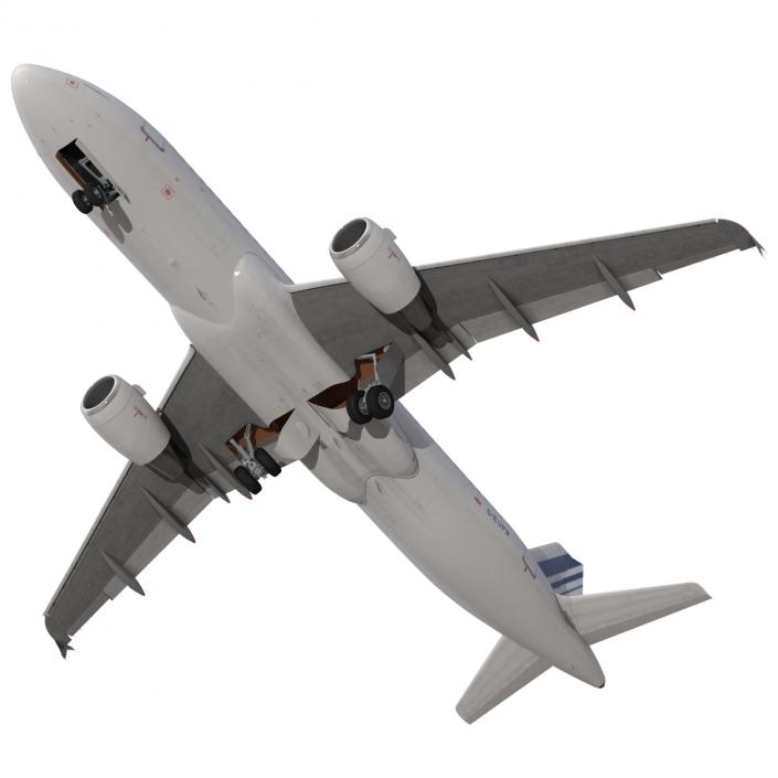 Airbus A320 Air France Rigged 3D model