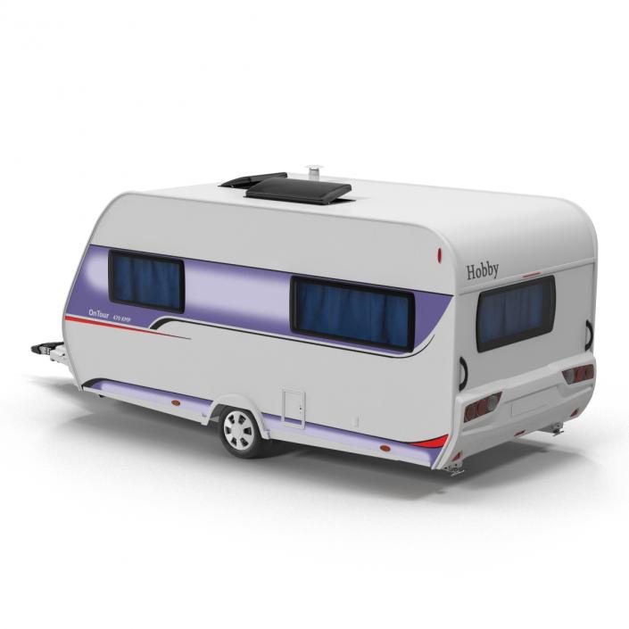 3D model Hobby Caravan Ontour