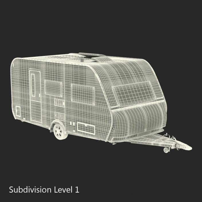 3D model Hobby Caravan Ontour