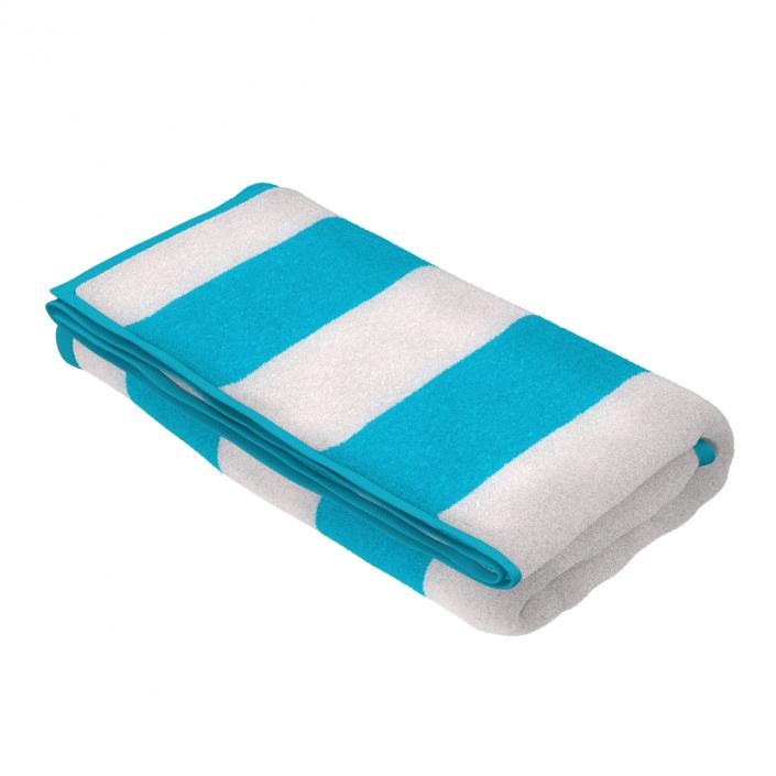 3D Beach Towel 3 model