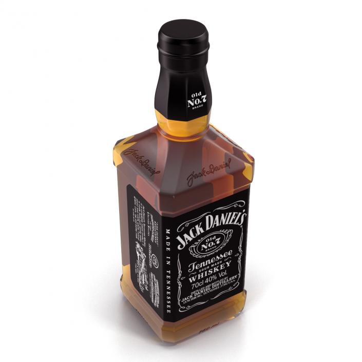 Jack Daniels Bottle 3D model