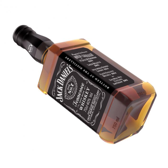 Jack Daniels Bottle 3D model