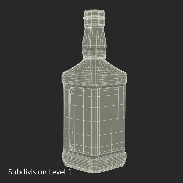 Jack Daniels Bottle 3D model