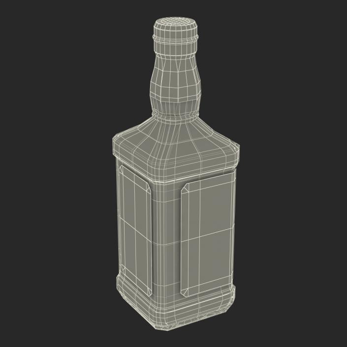 Jack Daniels Bottle 3D model