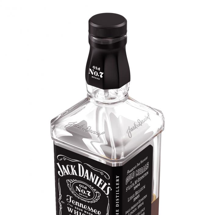 Jack Daniels Bottle Half Full 3D model