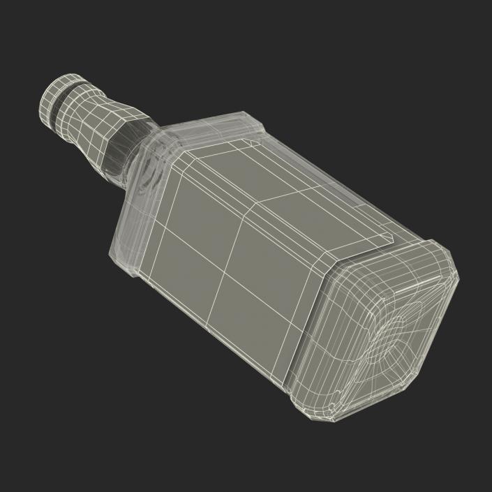 Jack Daniels Bottle Half Full 3D model