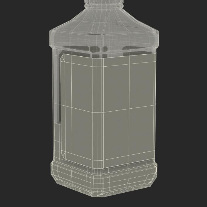 Jack Daniels Bottle Half Full 3D model