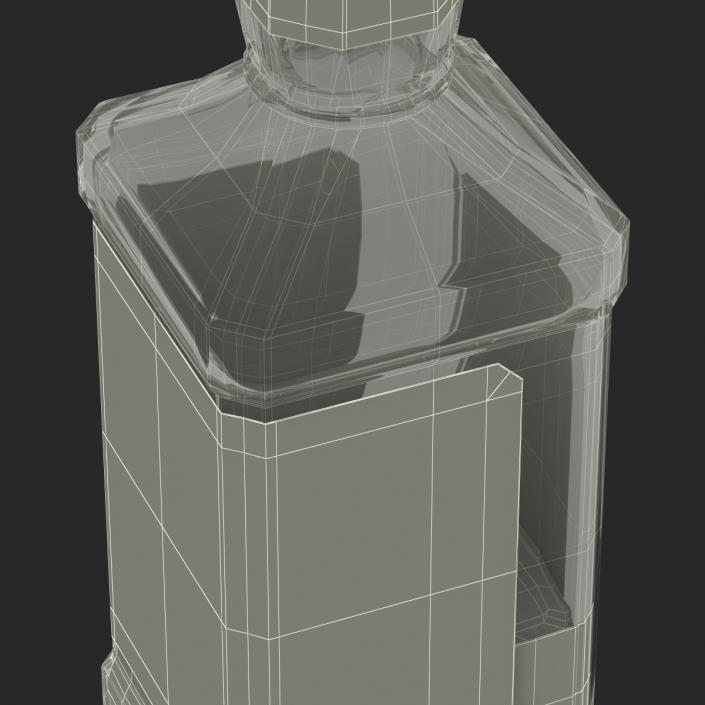 Jack Daniels Bottle Half Full 3D model