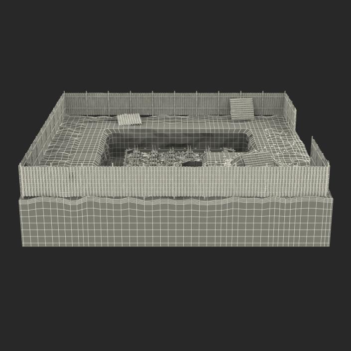 3D Construction Pit 5 model