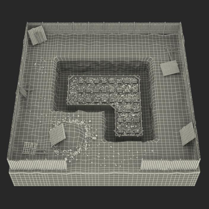 3D Construction Pit 5 model