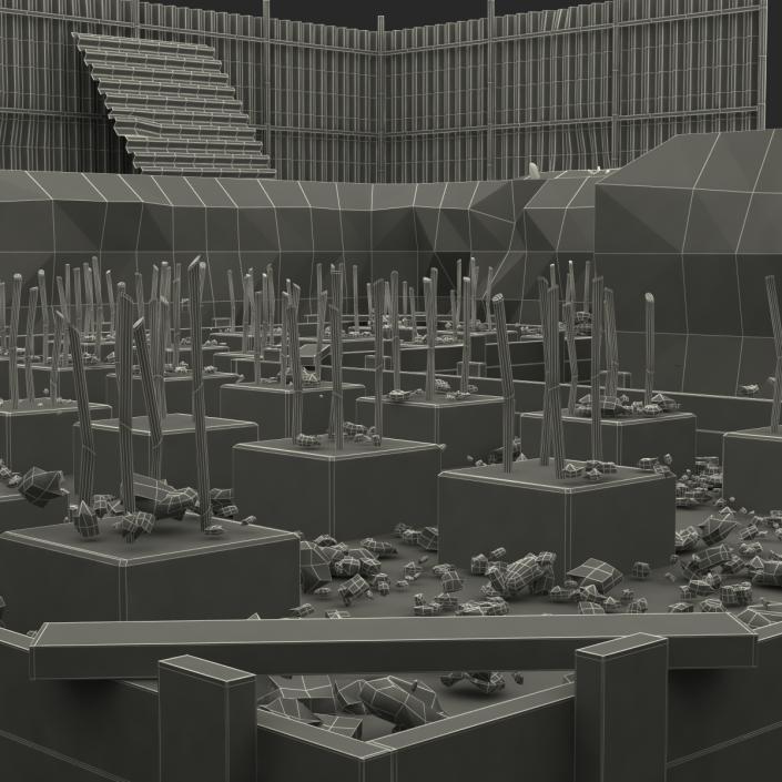 3D Construction Pit 5 model