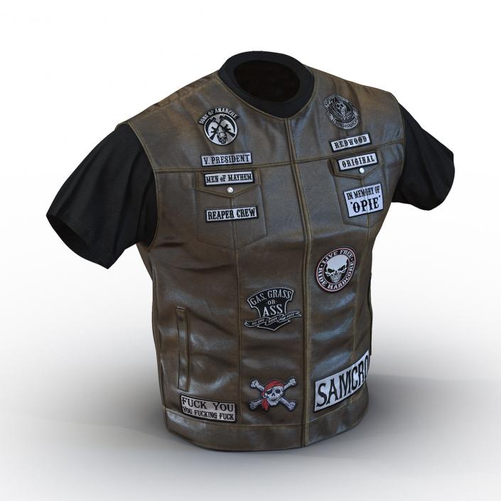 Biker Vest 2 3D