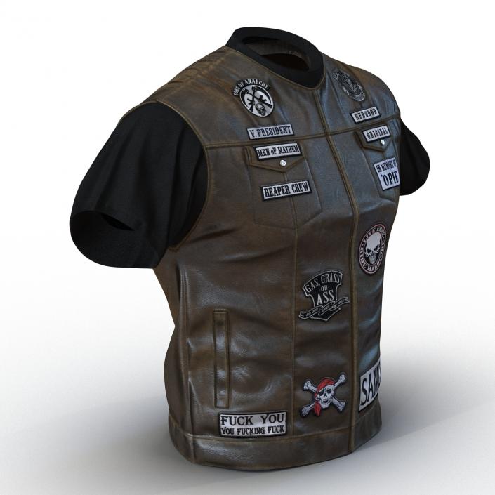 Biker Vest 2 3D