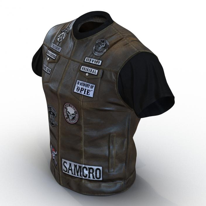 Biker Vest 2 3D