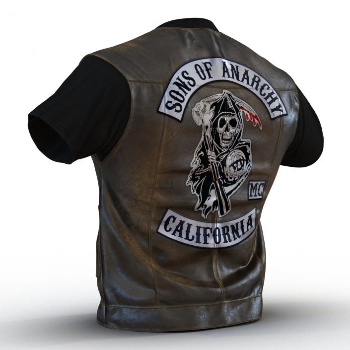 Biker Vest 2 3D