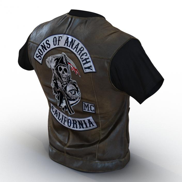 Biker Vest 2 3D