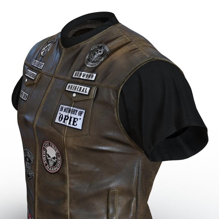 Biker Vest 2 3D