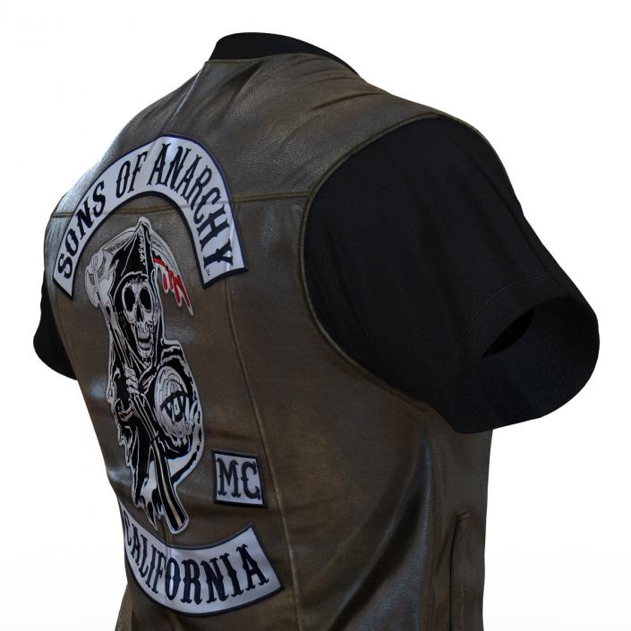 Biker Vest 2 3D