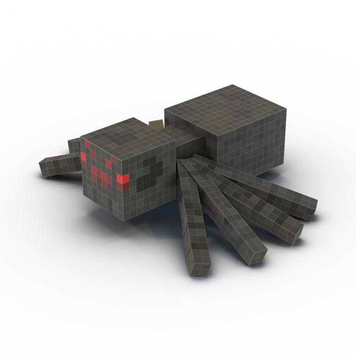 3D Minecraft Spider