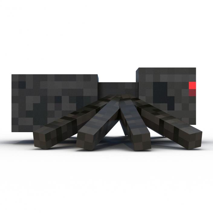 3D Minecraft Spider