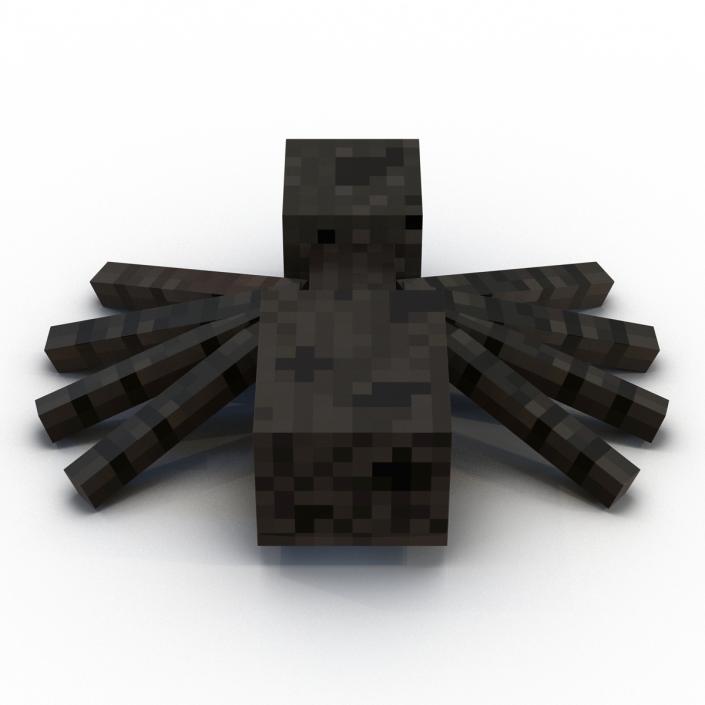 3D Minecraft Spider