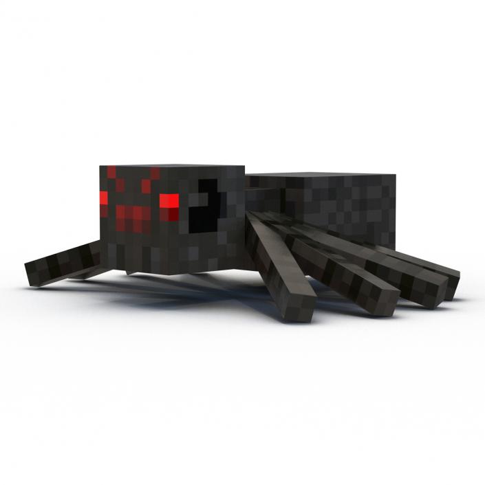 3D Minecraft Spider