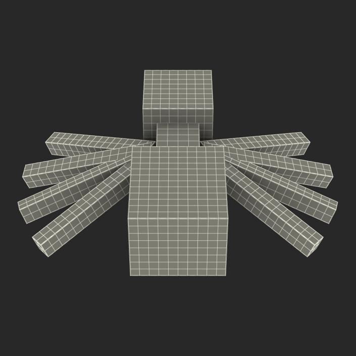 3D Minecraft Spider