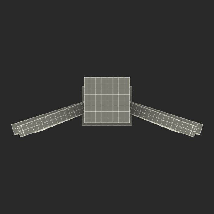 3D Minecraft Spider Rigged model