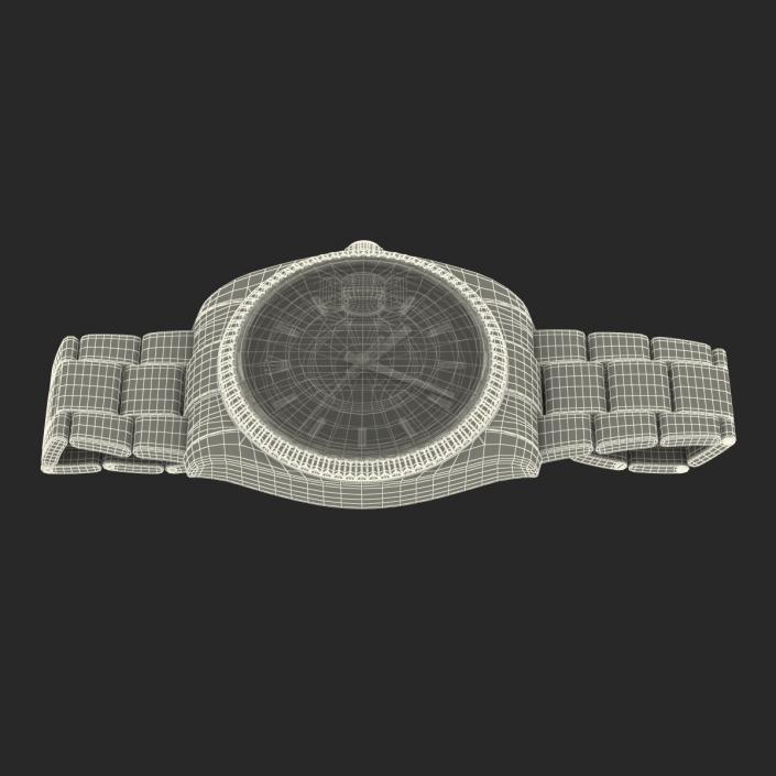 3D Rolex Datejust Gold 36mm 2