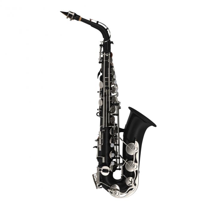 3D model Black Saxophone