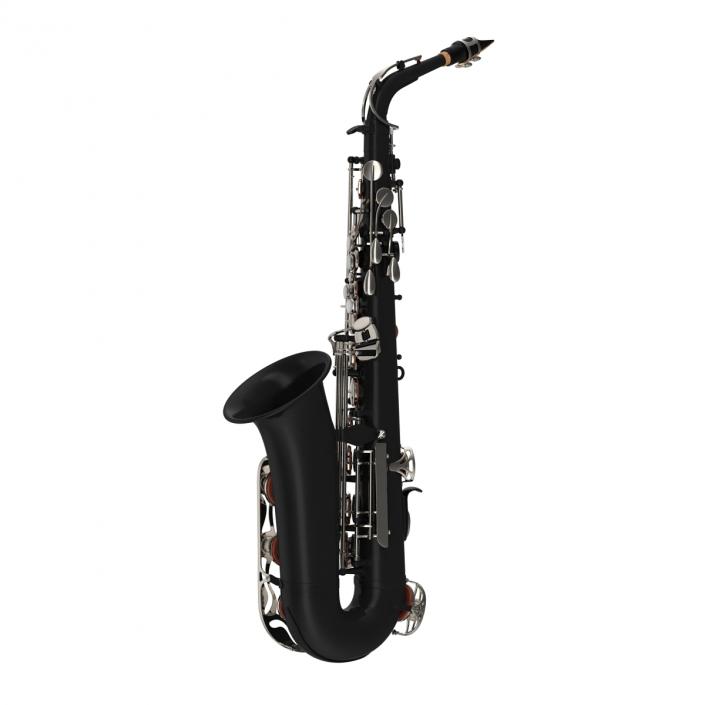 3D model Black Saxophone