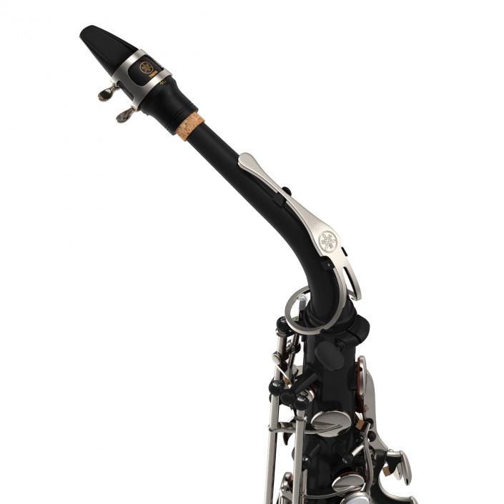 3D model Black Saxophone