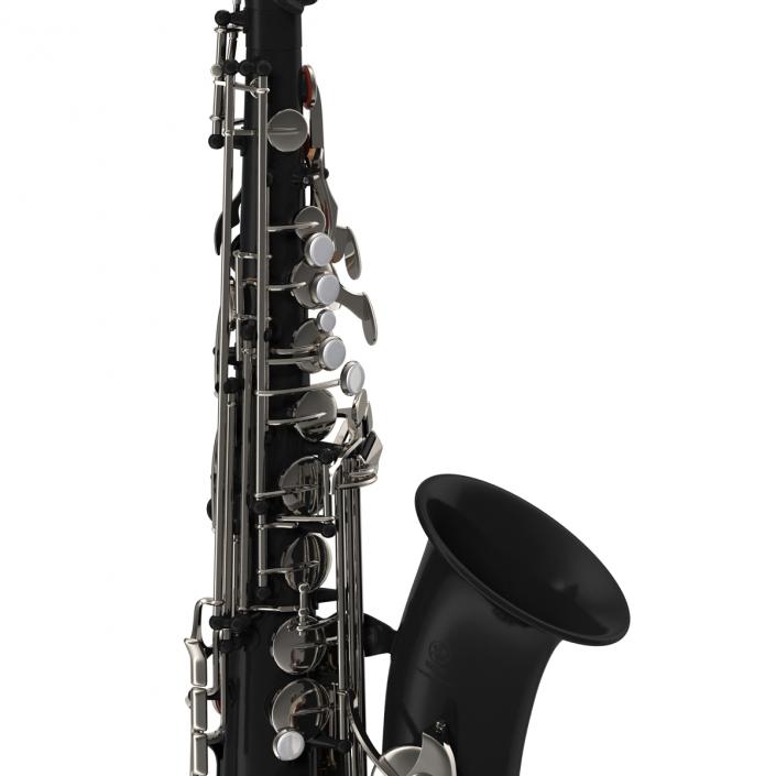 3D model Black Saxophone